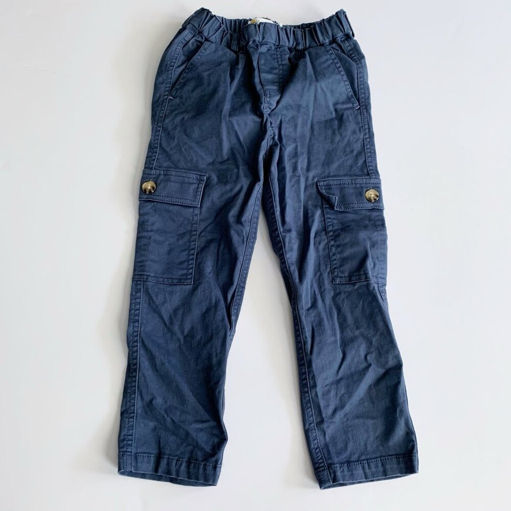Mini Boden Navy Cargo Pants